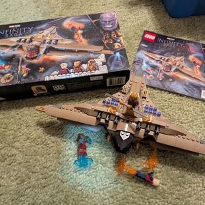 LEGO Infinity Saga Tan and Purple Spaceship Set